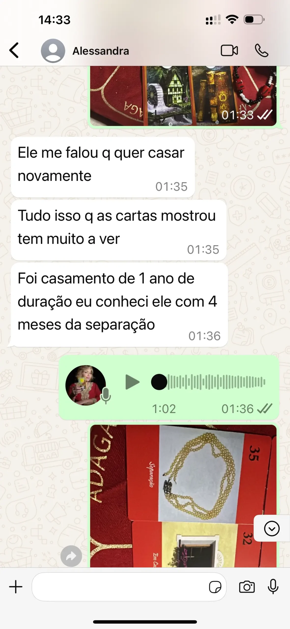 Relato de consulente da Gabriela Dutra